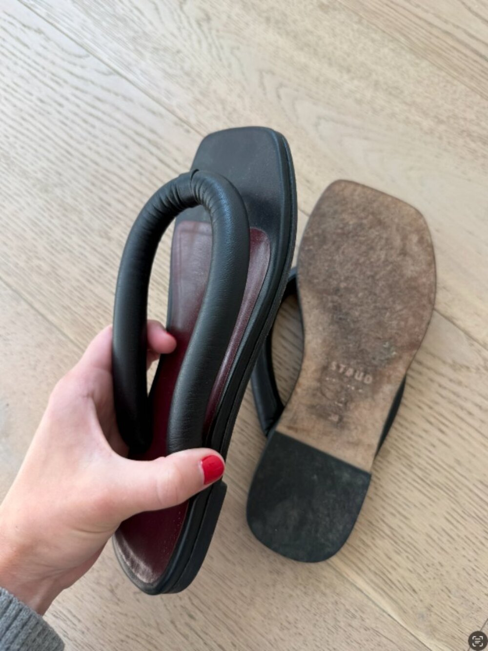Staud Rio Sandal Black 38 - Picture 4 of 6